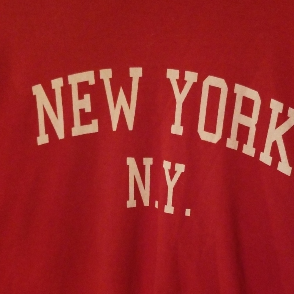 Brandy melville new york red jamie top NEW